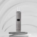 ILIA電子煙主機 布紋款 OLED螢幕 400mAh電池 可調節功率 6種顏色 灰色