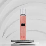 ILIA電子煙主機 布紋款 OLED螢幕 400mAh電池 可調節功率 6種顏色 粉色