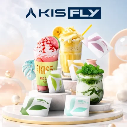 KISS/鎧斯 KISS 鎧斯 Kis5 Fly 煙彈 2ml 3%尼古丁 3顆/盒 陶瓷霧化芯 21種口味